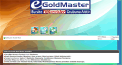 Desktop Screenshot of goldmaster.org